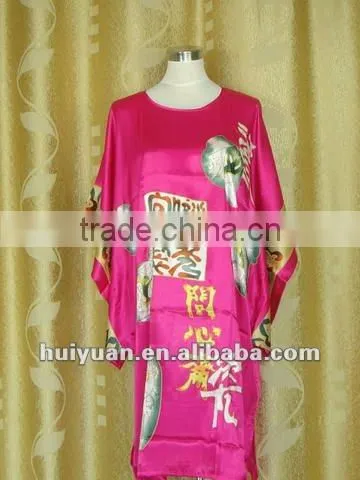 kimono silk satin sleepwear