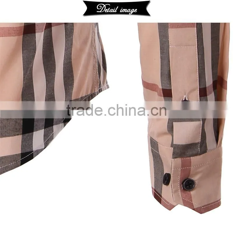 latest style round bottom casual man shirt made by man shirt manufacturer