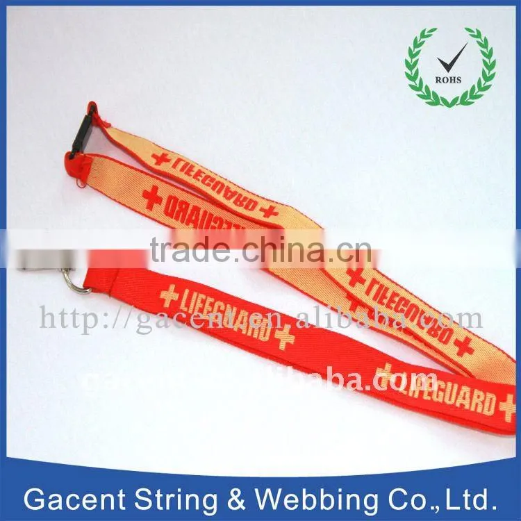 Heat transfer printing lanyard