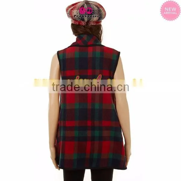Factory winter vest wholesale fleece vest