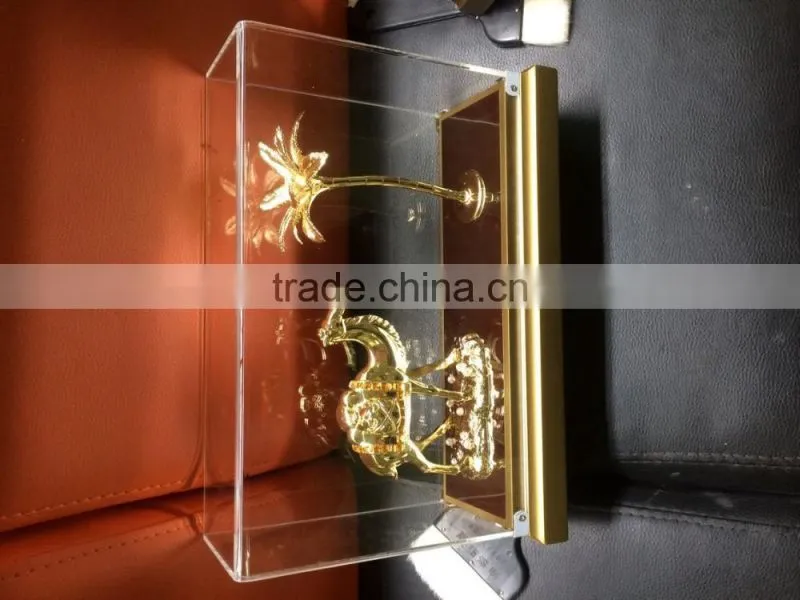 24k Real Gold Plated Camel and palm tree arabic gift