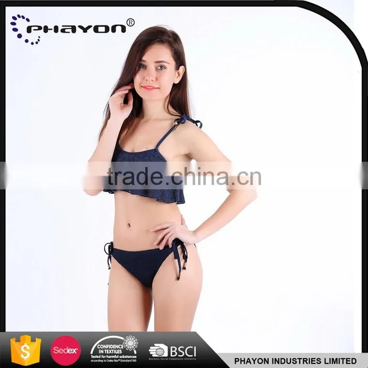 < OEM> Polyester / Cotton Material and Adults Age Top Selling Product Biquini Brazilian
