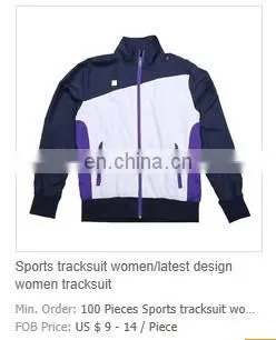 Plain cotton new design China cheap tracksuit