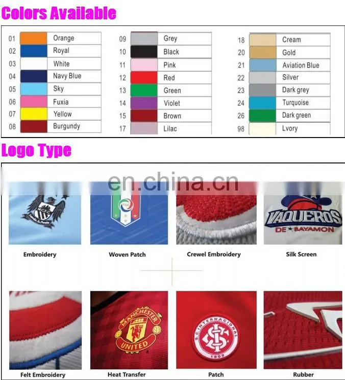 Sublimation ootball jersey picture for soccer team wear made in china wholesale