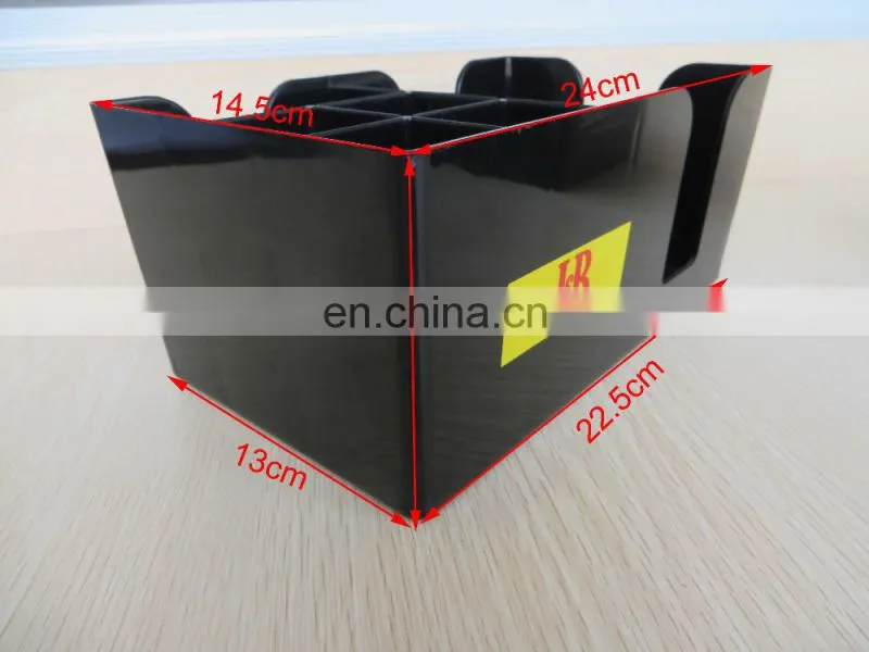 Custom multi layer ps plastic tissue box for bar using