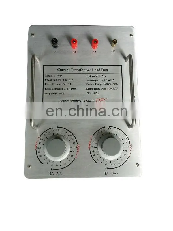 FY99 5A/1A Current Transformer Load Case