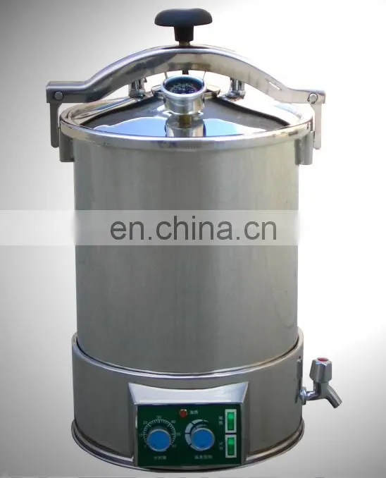 50l 100l stainless steel desktop vertical pressure steam sterilizer
