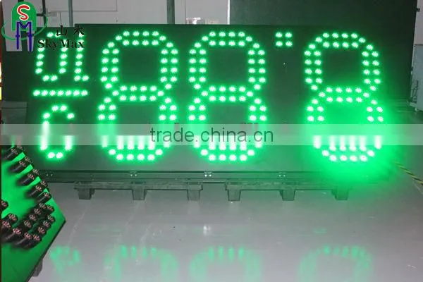SkyMax high brightness 42 inch Outdoor Building LED digital gas price sign