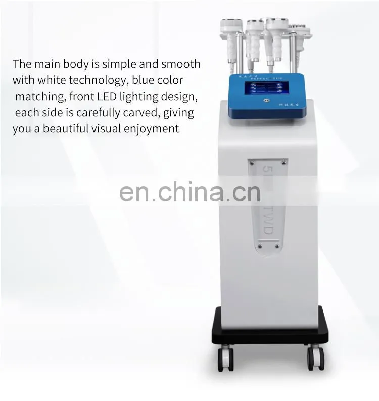 Factory Rf Vacuum Massage Slimming Machine 5D Carving Weight Loss Shaping Instrument Slimming Cavitation Personal Care Machine