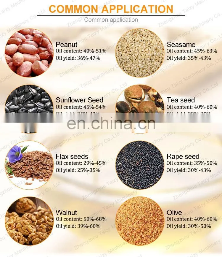 Good quality mustard/peanut oil press machine sunflower/soybean oil extraction machine