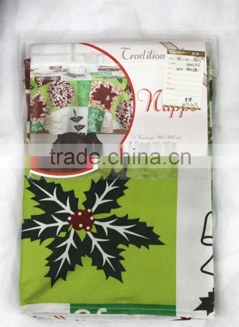 1PC Polyester Oxford Cloth Printed Tablecloth