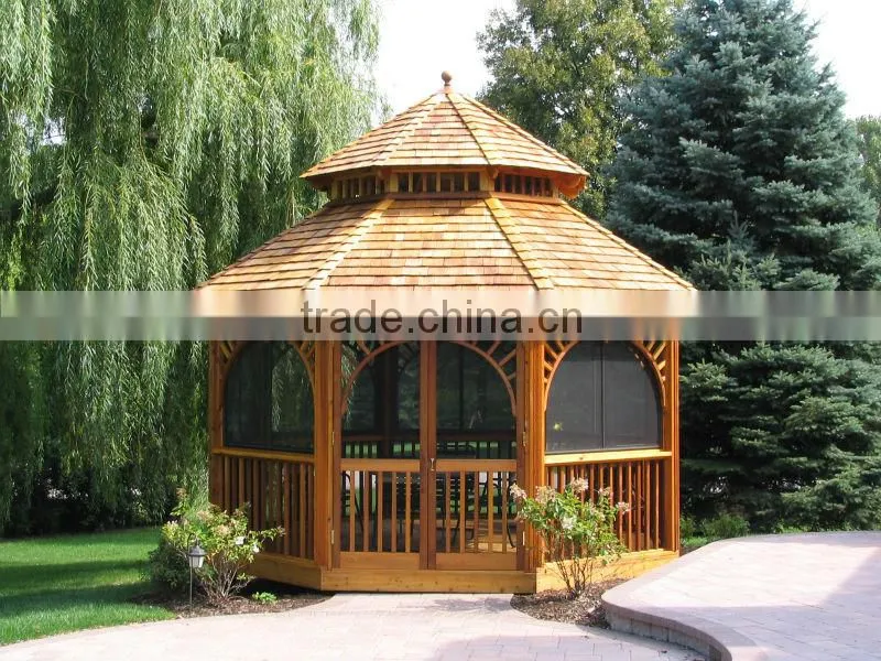patio outdoor wood pavilion
