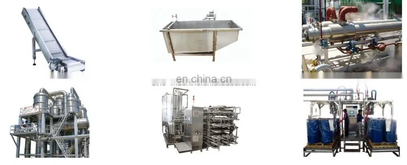 Small mini fruit juice paste vegetable jam processing production line