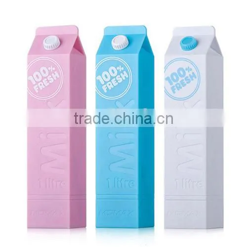 Custom milk portable mobile power bank 2600mAh external backup