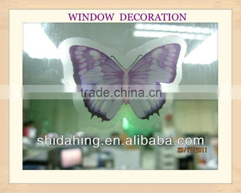1pc Hot Sale Colorful Butterflies Wall Sticker Home Decoration Removable