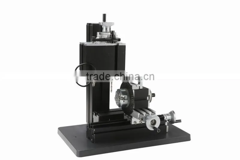 Big Power 60W Electroplated Metal Drilling Machine With Dividing Plate for model making