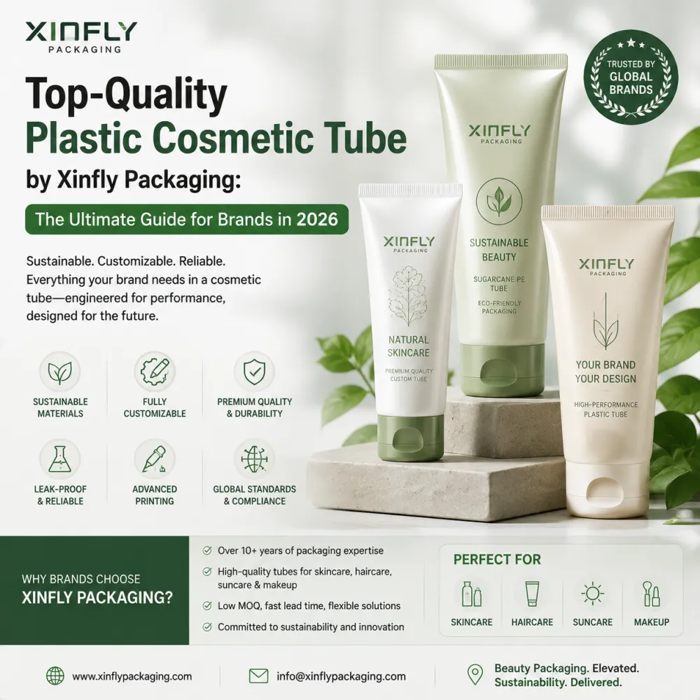 Top-Quality Plastic Cosmetic Tube by Xinfly Packaging: The Ultimate Guide for Brands in 2026