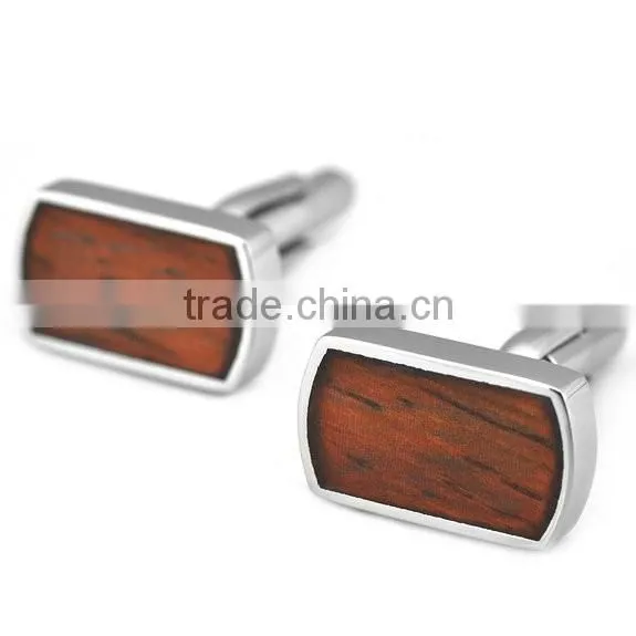 manufacturer supply high end 18k gold triangle cufflinks for men high quality stainless steel cufflinks