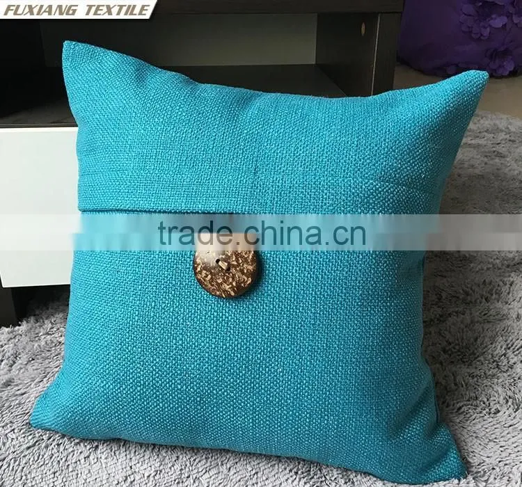 button pillow