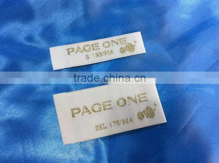 Cheaper special discount fashion woven label for clothes