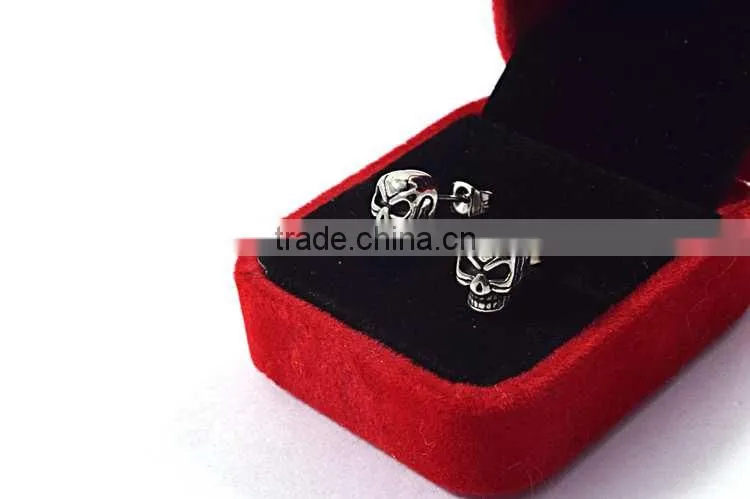 Fashion earring designs new model earrings skull punk earrings