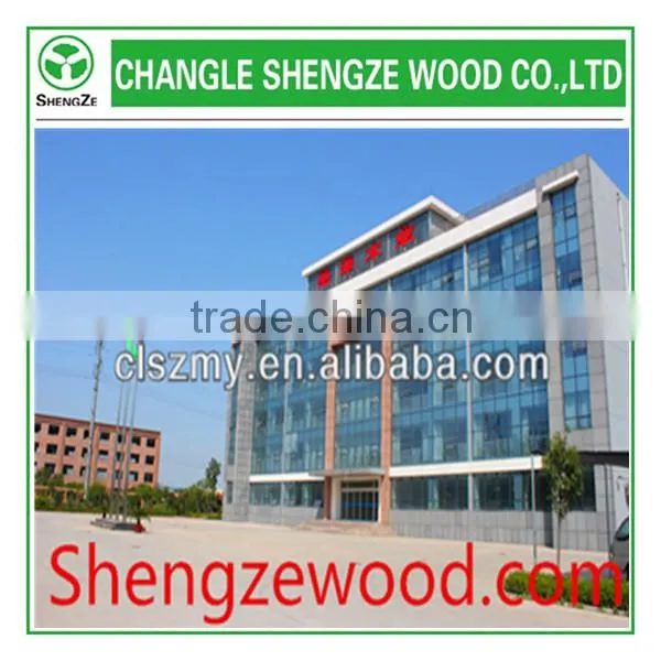 High Quality Colorful 18mm Laminated MDF Board from SHENGZE manufacture