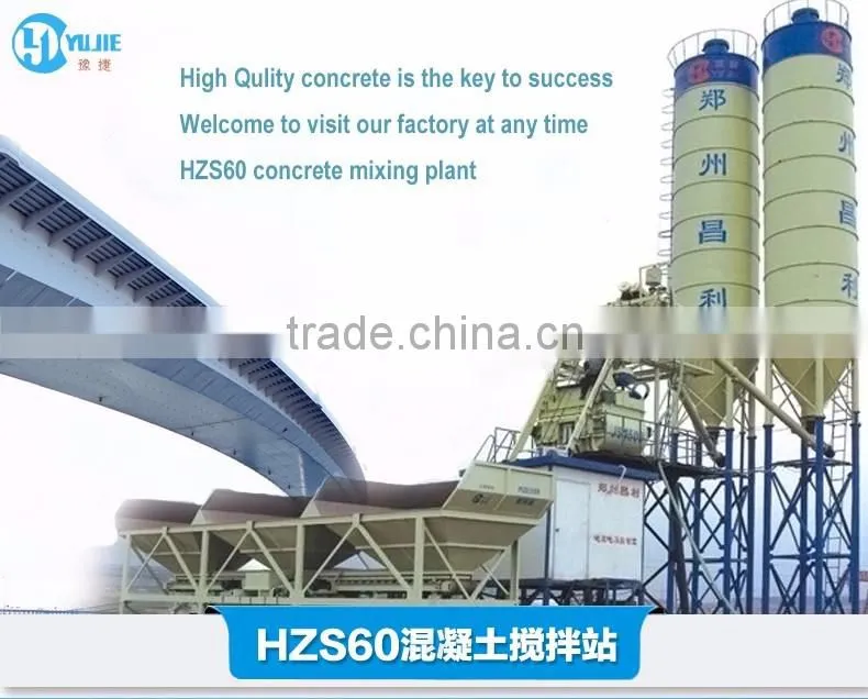 CE ISO mobile/stationary used concrete batch plants