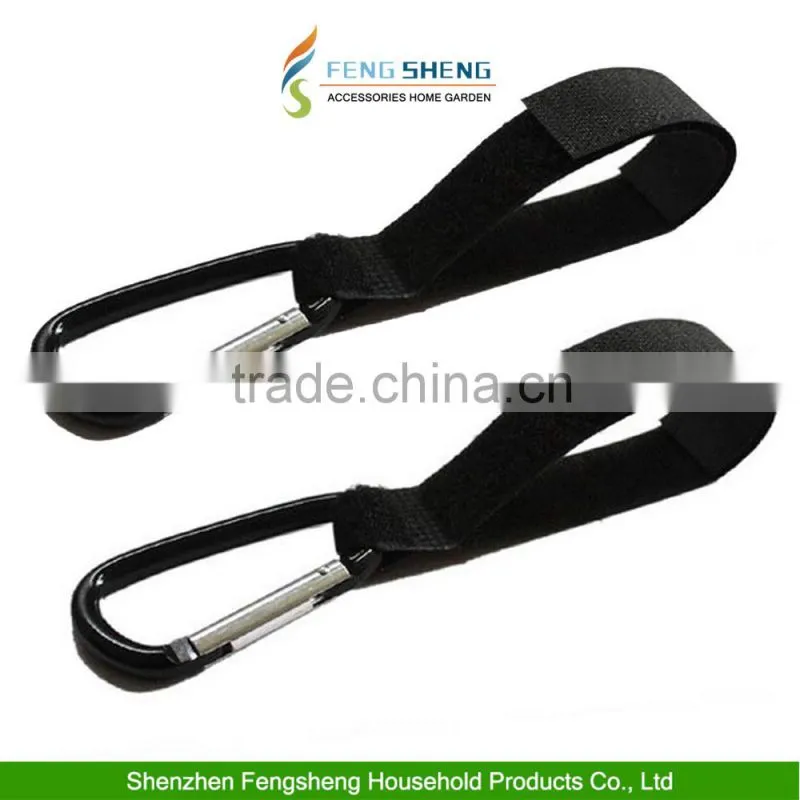 Universal Buggy Mummy Clips Pram Pushchair Shopping Bag Hook Carabiner Clip