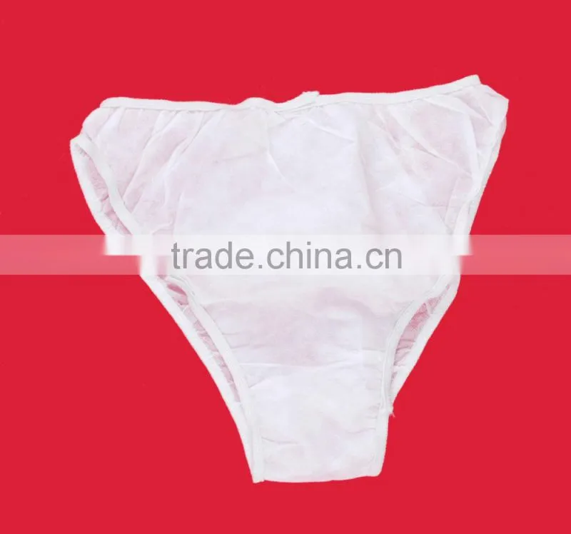 High quality white nonwoven disposable underwear,briefs for adult