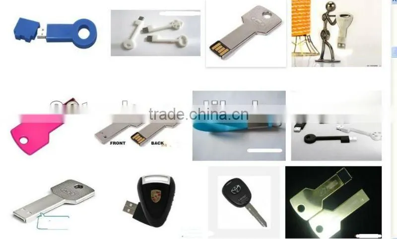Best selling bulk cheap key shaped mini usb flash drive for promotional gift