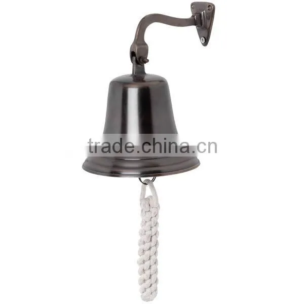 Brass Nautical Bell Wall Hanging