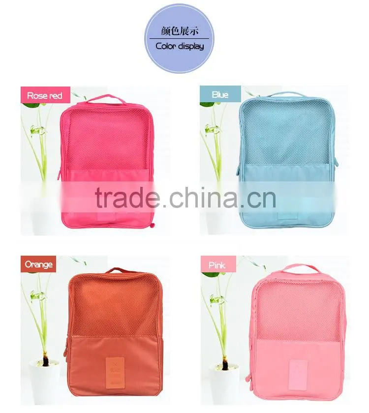 2015 fashion wholesale shoe and bag set hanging shoe bag