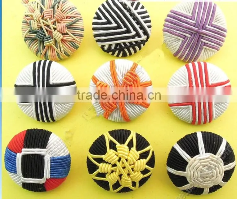 Handmade Cord Braided Fancy Button For Ladies Wear -- F1556