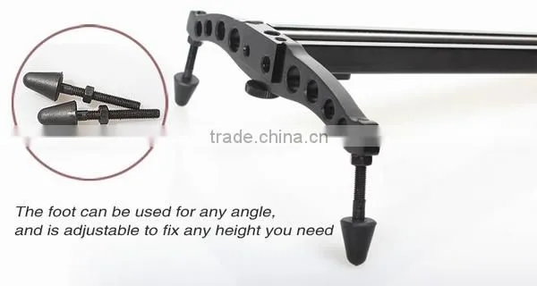 Commlite 24'' 60cm Camera Video Track Slider Video Stabilizer with Ball-Bearing for DSLR / Camcorders