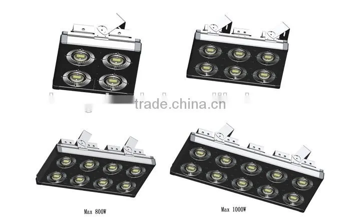 Free sample hot sell outdoor waerproof floodlight 1000w with 5years warranty