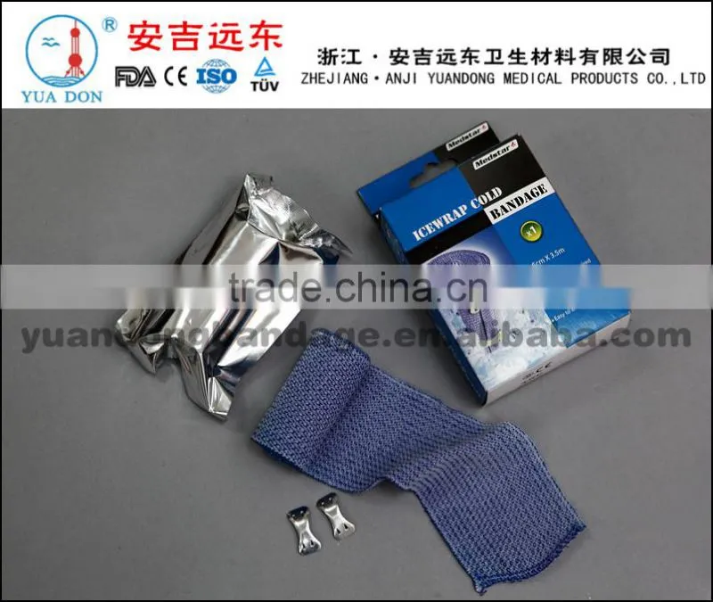 high elastic bandage packed in color box
