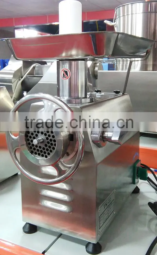 Stock products industrial meat mincer machine, meat cutting machine