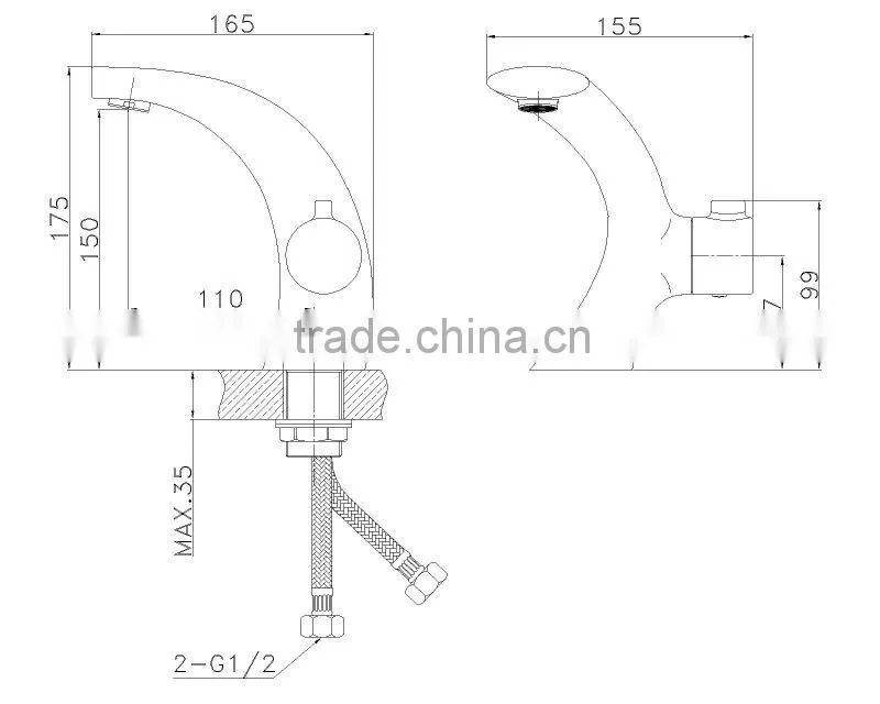 Hot Water Faucet SH-32115