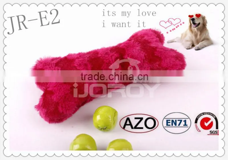 2015 cangnan new product stuffed bone type pet toys