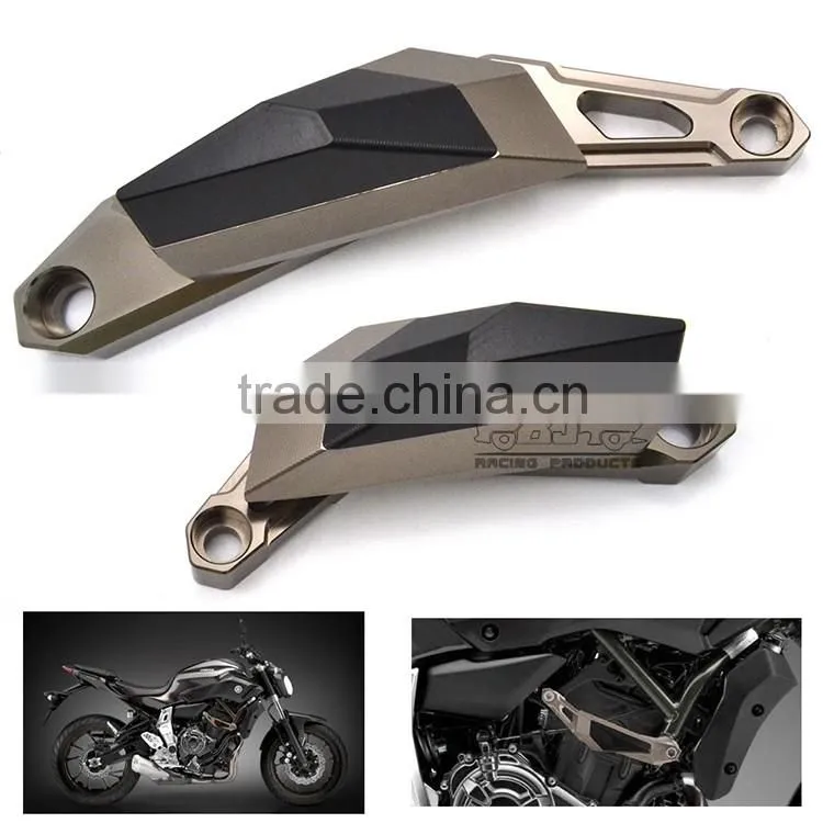 for Yamaha MT07 13-15 BJ-FS-MT07 wholesale high quality motorcycle spare parts Titanium frame slider protector