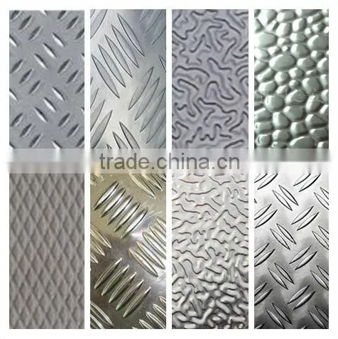 High Quality Color-coated Diamond Pattern Aluminum Sheet