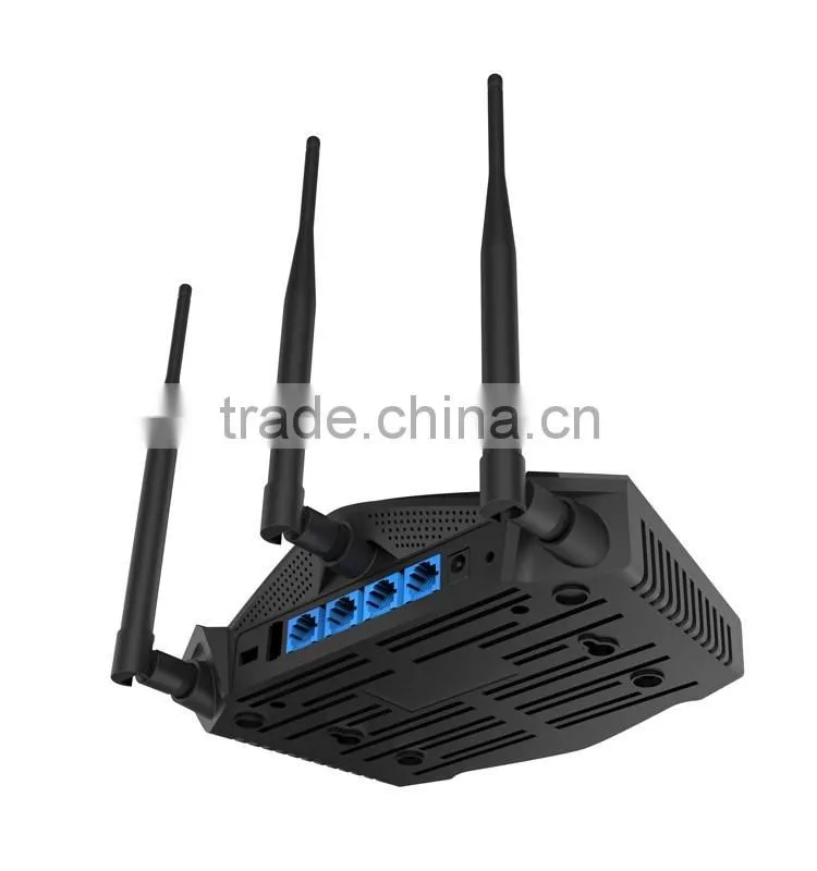 2016 New :300Mbps gigabit 11AC high power wireless router, USB port router