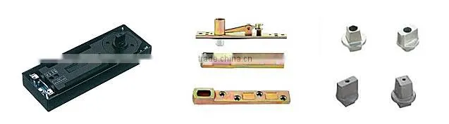 Double action stainless steel floor spring for 150KG/high quality hydraulic pivot floor hinge(DL-818)