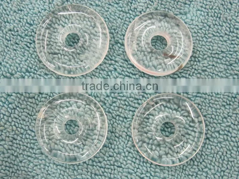 Wholesale Flake Crystal donut gemstone