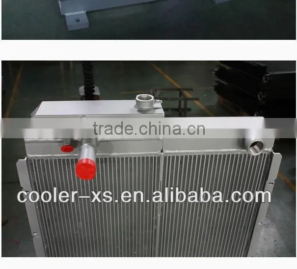 aluminum air to water heat exchanger
