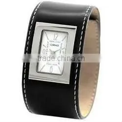 Square face alloy case bangle watch for ladies
