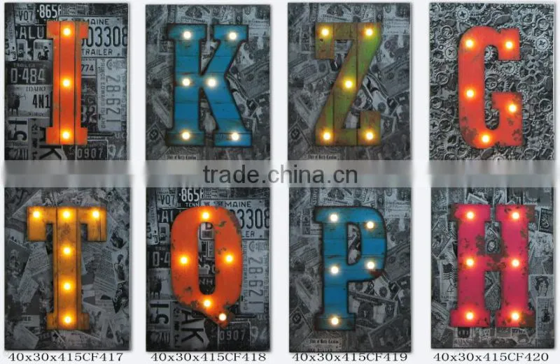 LED wall decor Modern Wall Art living room decoration LED family design