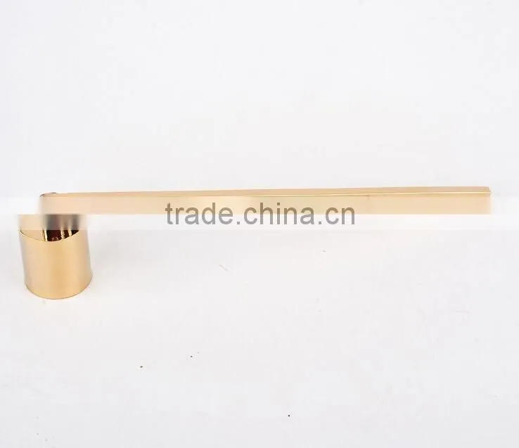 Gold plasting Candle suppressor snuffer candle bell for extinguish candlelight