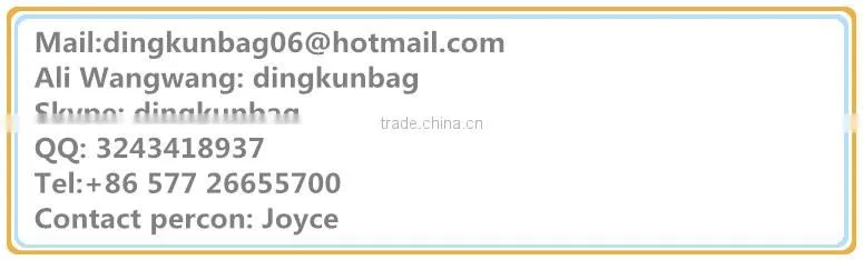 2016 factory wholesale polyester bag for wet clothes
