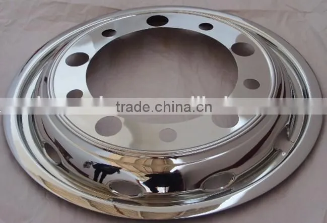 22.5''stainless steel wheel cover,wheel trim,universal wheel simulator
